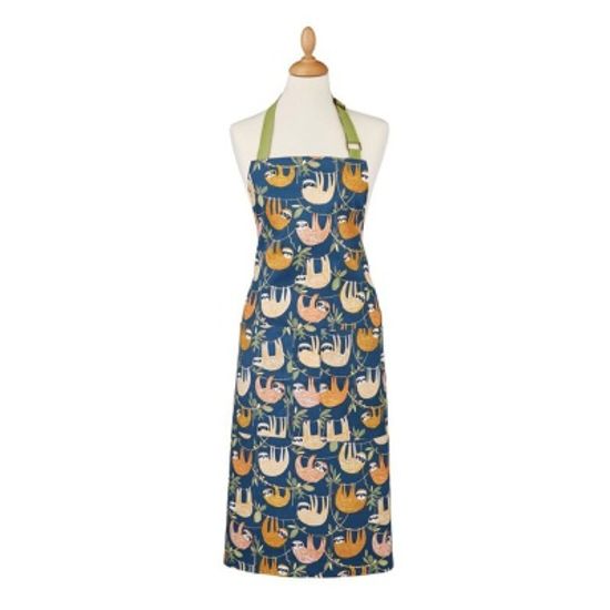 나무늘보 주방 면 앞치마