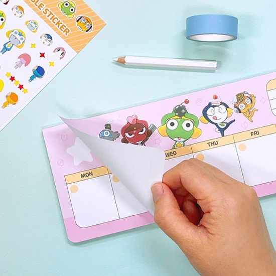 개구리 중사 케로로 위클리 메모패드