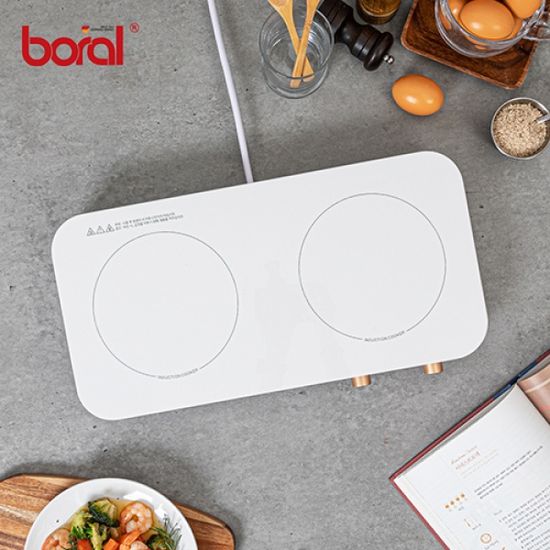 보랄 2구 와이드 인덕션 전기렌지 BR-118TWD