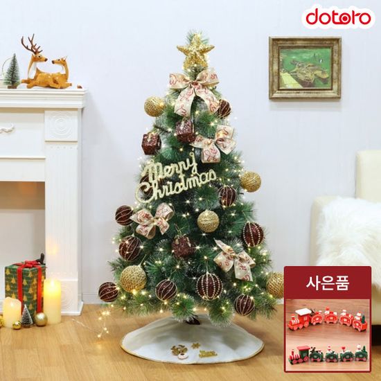 [단독] 크리스마스 120cm 트리 모음+원목기차 선물