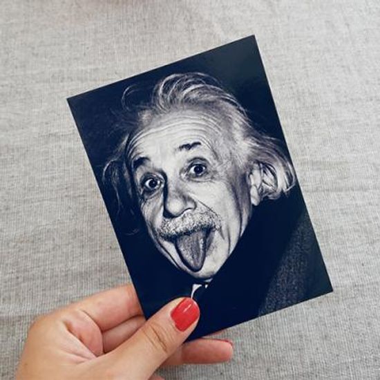 [PYRAMID] 알버트 아인슈타인(Tongue) 엽서