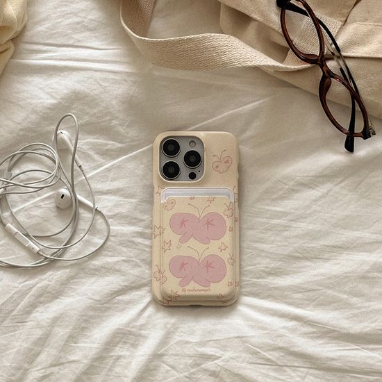 mellow butterfly 디자인 [맥세이프 하드 폰케이스]