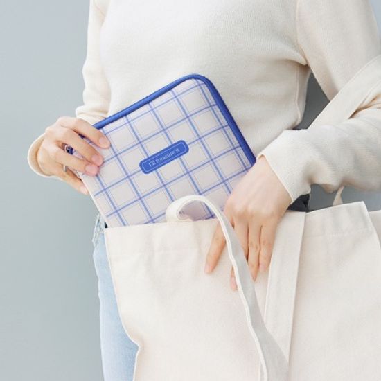 패브릭 북커버 파우치