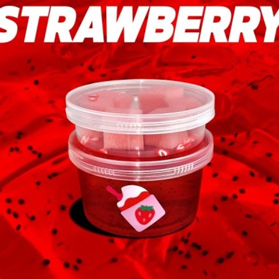 [젤리블리스] 딸기절임 200ml+스펀지 /수제슬라임