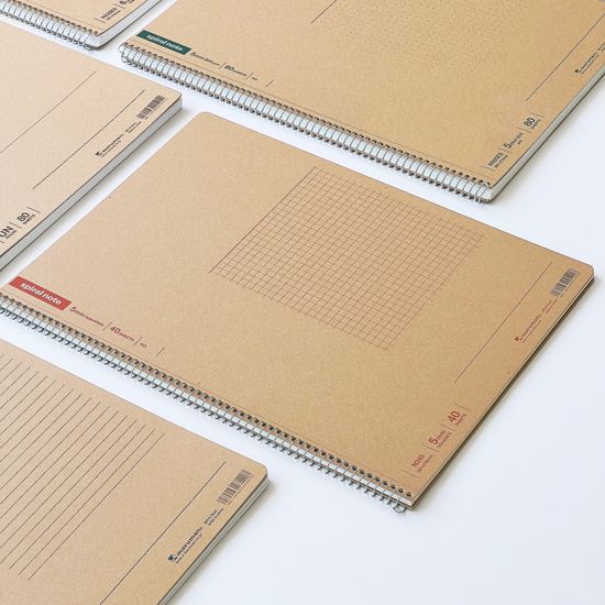 마루망 스파이럴 A4 노트 만년필 필사 도트노트