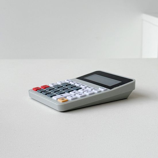클래식 쌀집 사무용 전자계산기 10자리