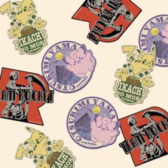 포켓몬 시리즈 트래블스티커 세트12