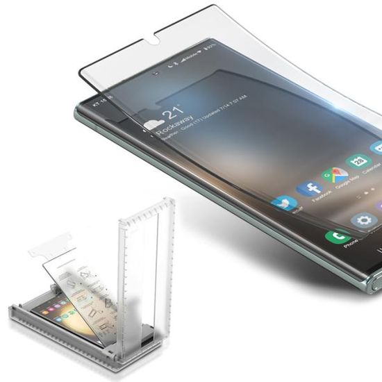 쉽게부착하는 이지툴포함 강화필름(갤럭시S22울트라)