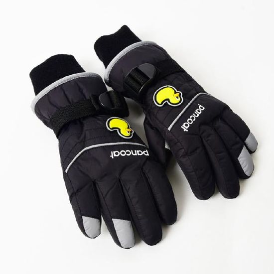 팝덕 스티치 방한 장갑