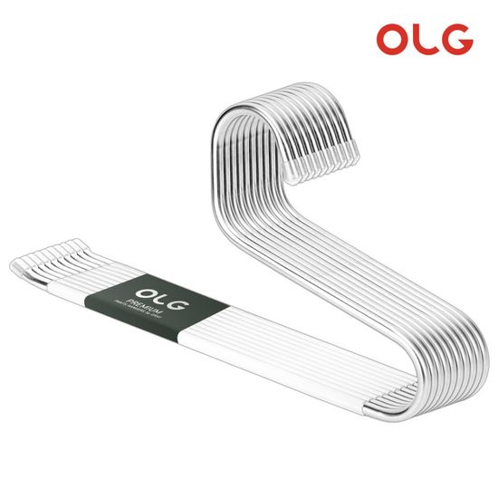 올지 8mm 논슬립 바지걸이 30p 스텐 자국없는 청바지