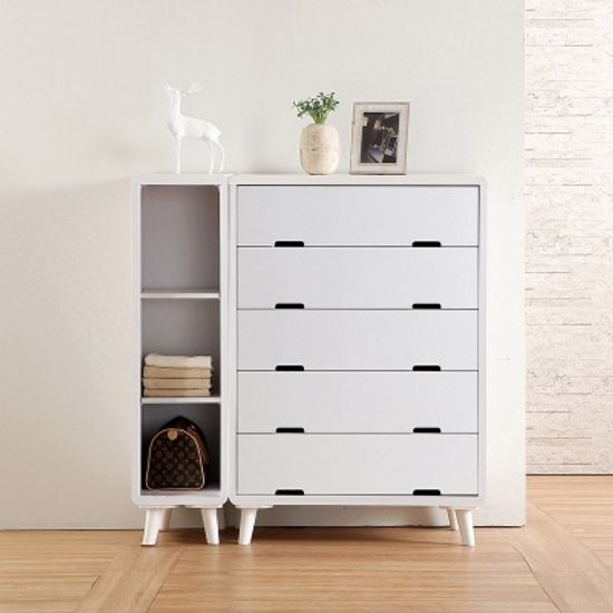 넬리 심플 수납 서랍장 세트 1100 (착불)