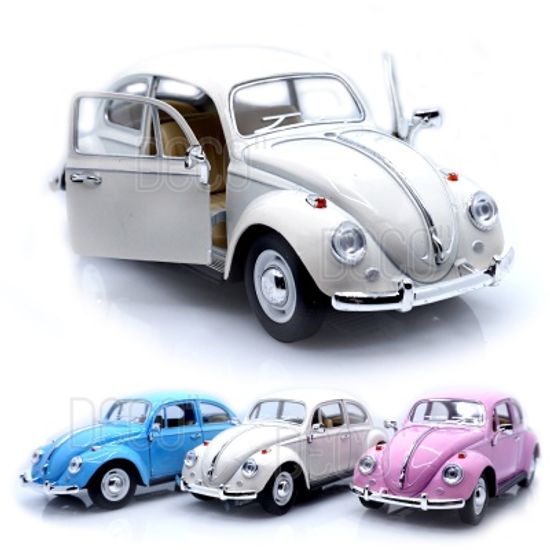 1:24 폭스바겐 비틀 파스텔 미니카 다이캐스트