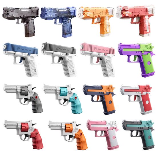 미니 리볼버 글록 워터건 권총 물총 워타밤 물놀이