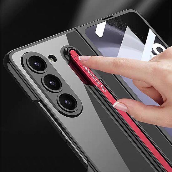 갤럭시 z폴드6 펜 슬롯 전면 강화 액정 풀커버 케이스