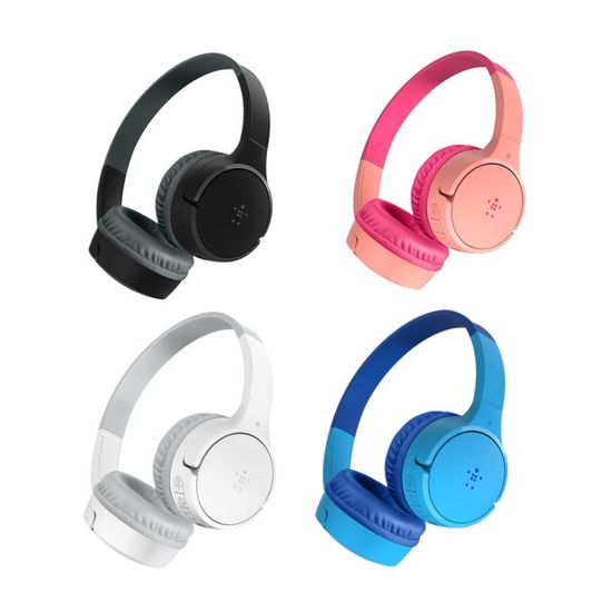 벨킨 어린이 무선 블루투스 헤드폰 C타입 AUD002V3