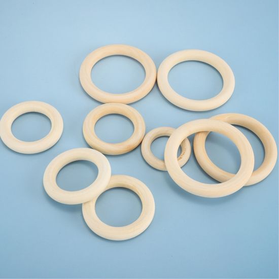 마크라메 공예 재료 우드링 나무 원형 틀 드림캐쳐 