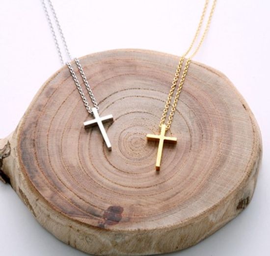 YL-SL cross necklace (NTS002A )