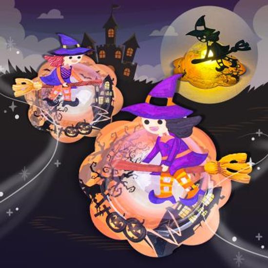 (미술샘) DIY 할로윈 마녀 조명등 만들기