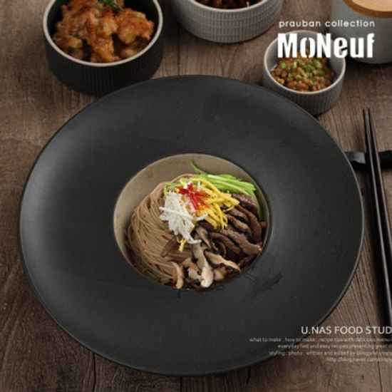 핸드메이드 도자기 맥시햇 플레이트