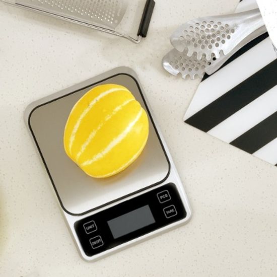 쿠이나 스테인리스 디지털 정밀 주방저울 1kg