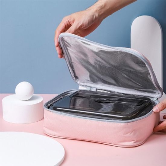 런치 보온보냉 도시락가방 2p세트(28x22cm) (핑크)