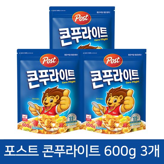 포스트 콘푸라이트 600g 3개입