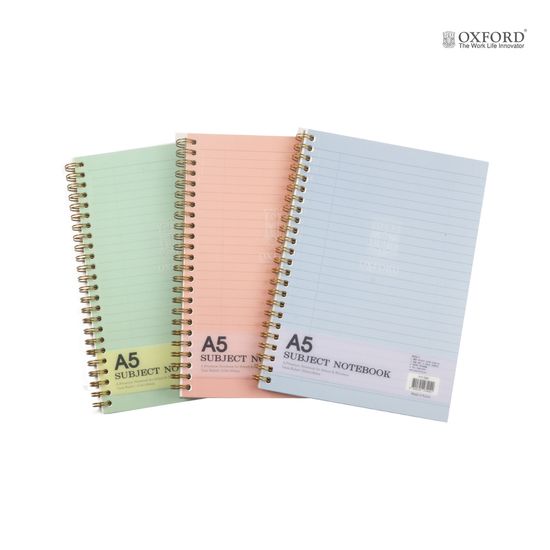 꿈드림22 옥스포드 서브젝 A5 좌철 7mm80매 PP커버 30