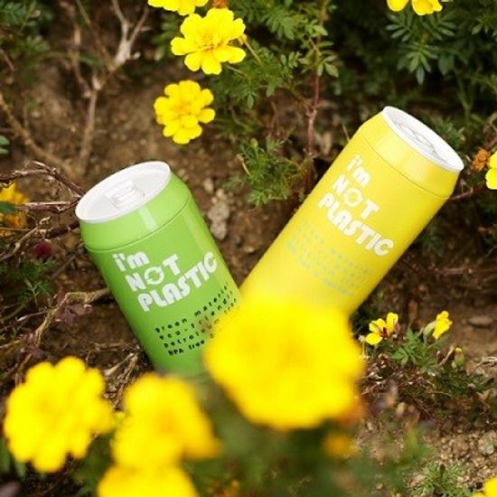 식물성 원료 옥수수로 만든 텀블러 에코캔 ECO-CAN 420ml