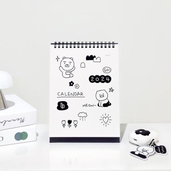 카카오프렌즈 두들두들 2024 탁상 캘린더 (책상 달력)