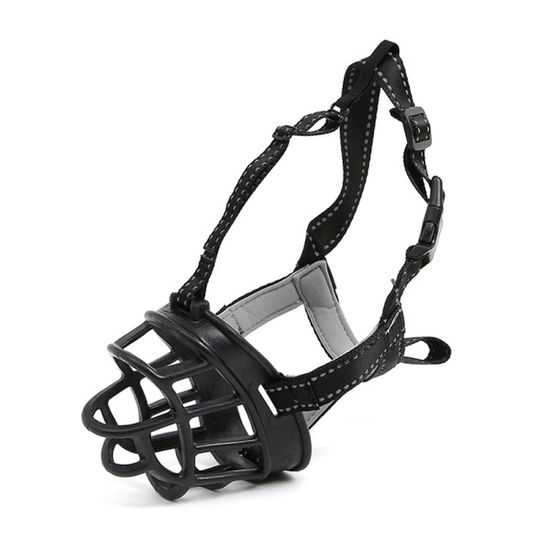 펫티켓 강아지 입마개(3호) (블랙)