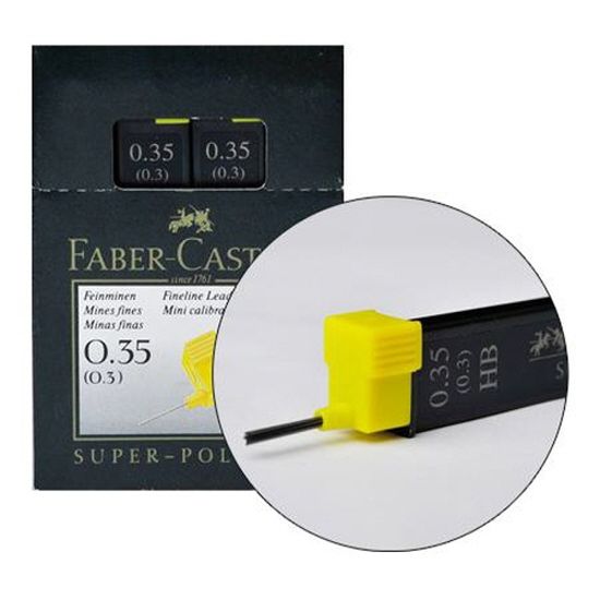 파버카스텔 슈퍼 하이폴리머 0.3(0.35)mm 샤프심 1개