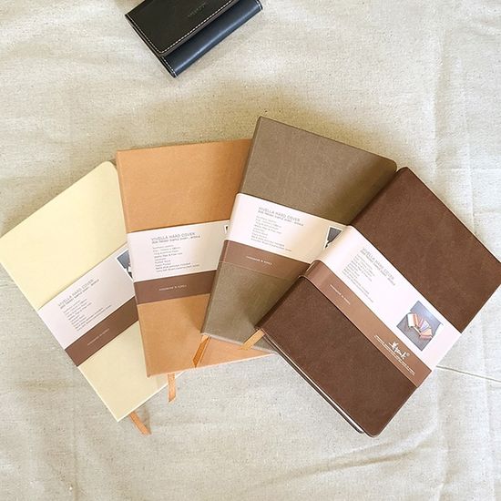 2026 속지선택 하드커버 양장다이어리 - 비벨브라운