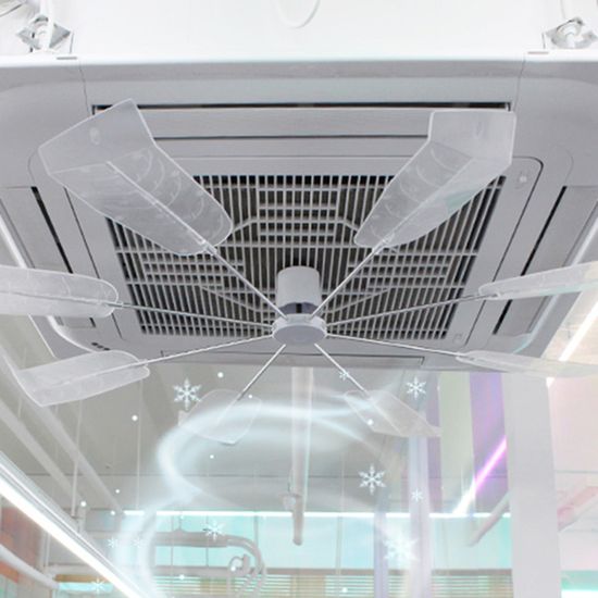 무타공 천장형 시스템 에어컨 가드 바람막이 실링팬