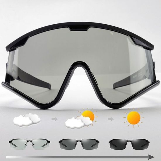 루체른 윈드블럭 편광 변색 선글라스(W967B35)