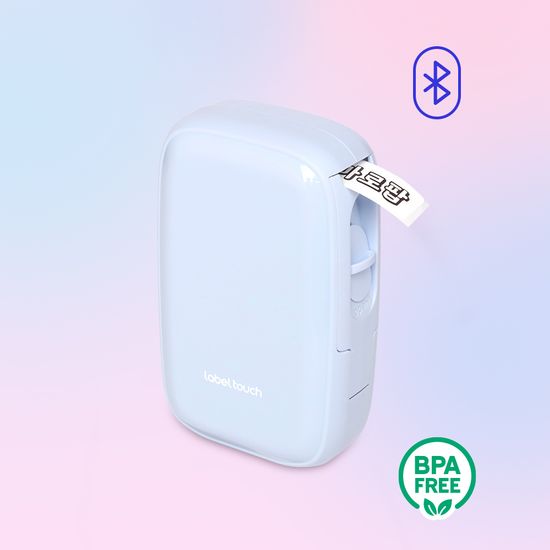 [라벨터치]블루투스 라벨프린터 마로팝 컬러 라벨기