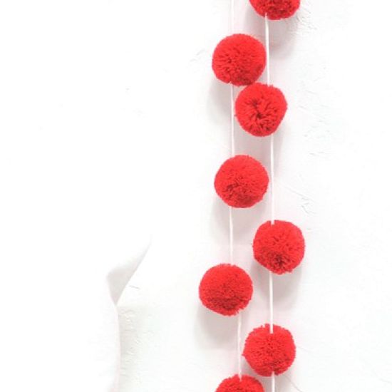 캔디 볼 가랜드 Red & Green line