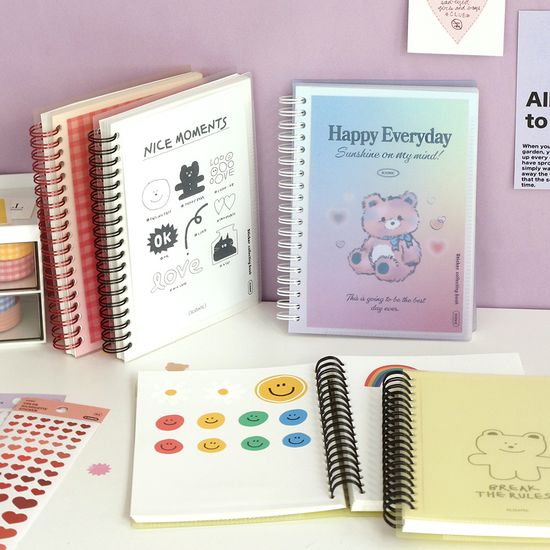 아이코닉 이형지 스티커북