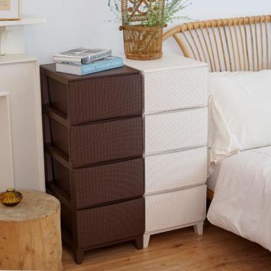 가든 라탄 서랍장 일반형 2~7단 모음 플라스틱 수납장