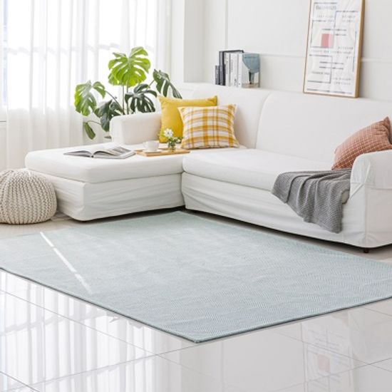 사이잘룩 물세탁 사계절 먼지없는 거실 워셔블 러그