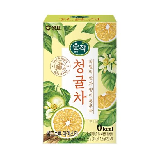 샘표 순작 청귤차 티백 20T(WC79CD3)