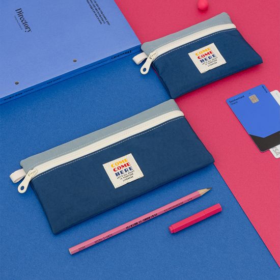 컴컴히얼 플랫 펜슬 파우치