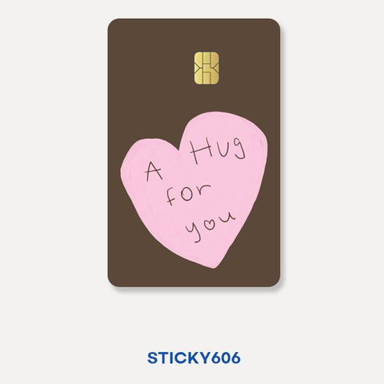 STICKY606 신용카드커버 20종 카드 스티커 