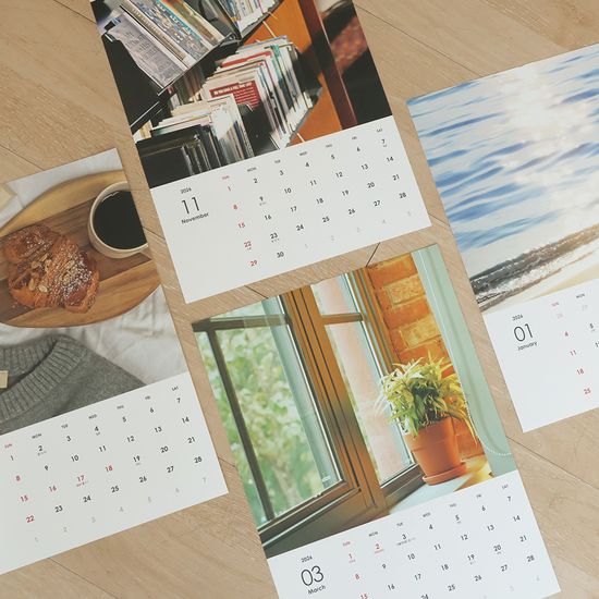 오첵 2026년 15개월 벽걸이달력 올마이데이즈