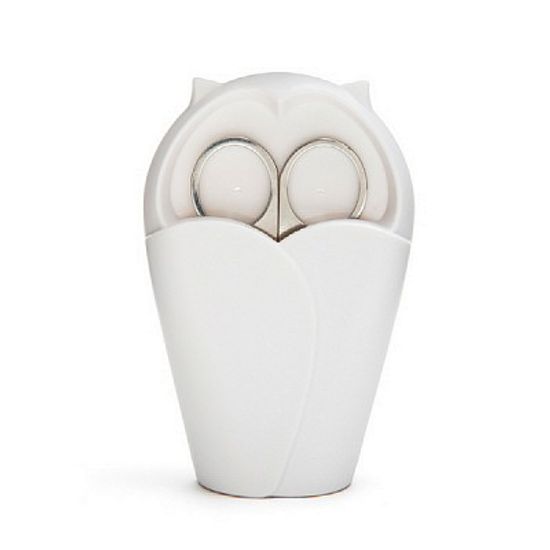 몽키 비즈니스(MB) 아치 올빼미 손톱가위 홀더 화이트