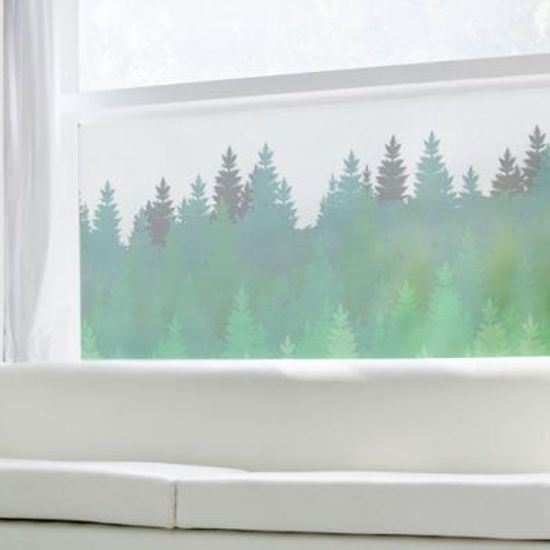 gb382_m-무점착유리시트_수풀속나무_글라스시트지