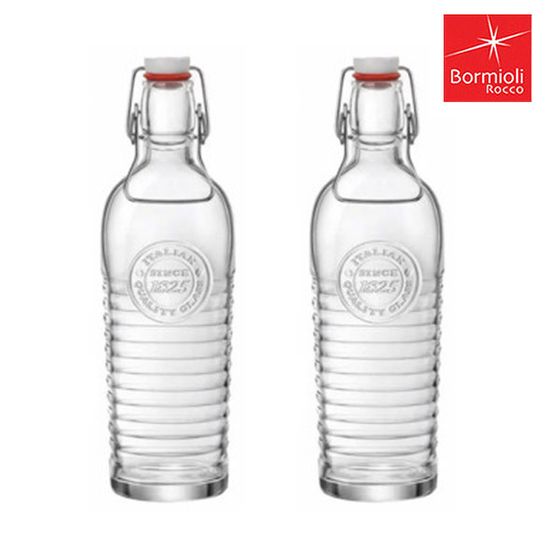 보르미올리 유리병 보틀 1.2L 2P 쥬스병 와인 술병