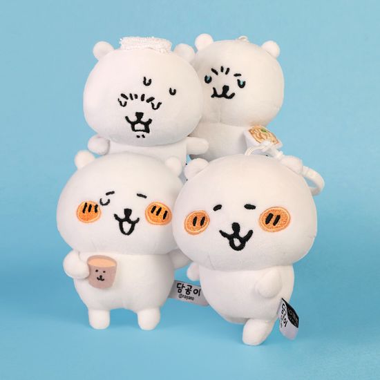 농담곰 담곰이 포즈 시리즈 가방고리 키링 4종 12cm