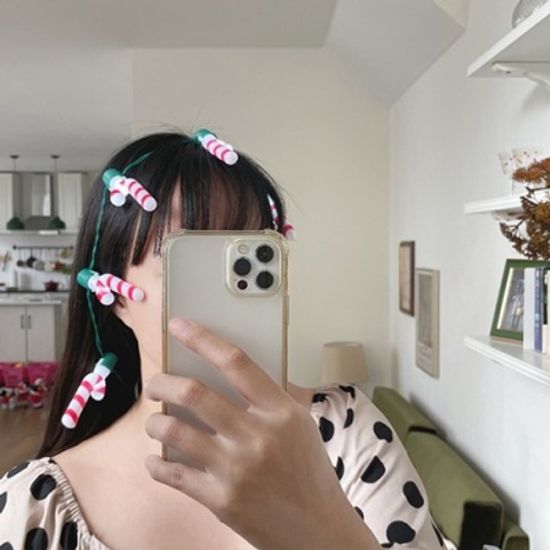 LED Candycane Necklace LED캔디케인목걸이
