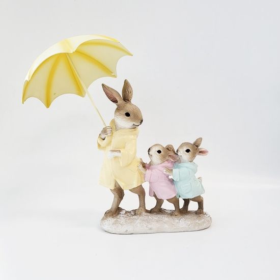 크림옐로 토끼 나들이 소풍