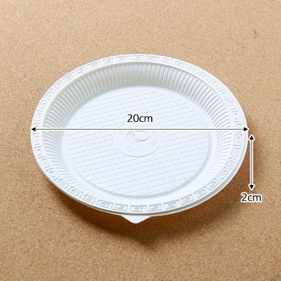 10p 롯데 일회용 접시(20cm)/일회용접시 야외용그릇
